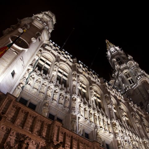 Brussels stadhuis by Tom Parnell