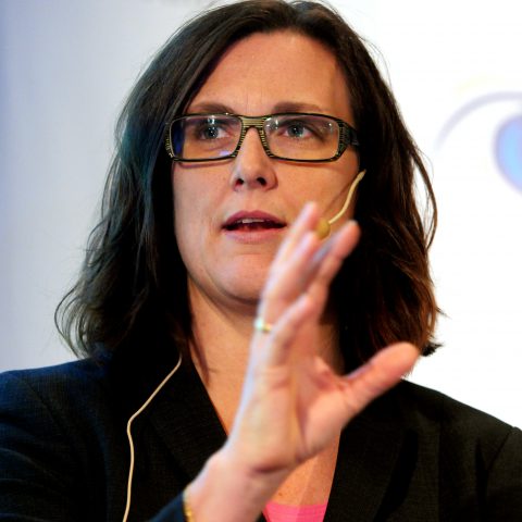 Beoogd commissaris Cecilia Malmström (bron: Wikimedia Commons http://commons.wikimedia.org/wiki/File:Cecilia_Malmström.jpg)