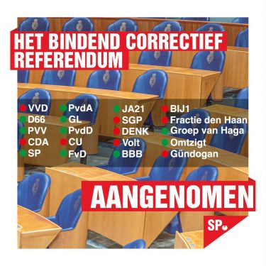 De SP En Het Referendum - SP